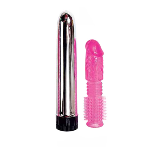 Twinz Vibrator Sleeve Kit Twinz Vibrator Sleeve Kit