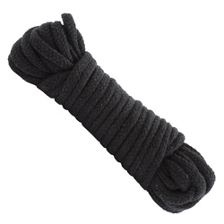 Japanese Style Bondage Rope in Black
